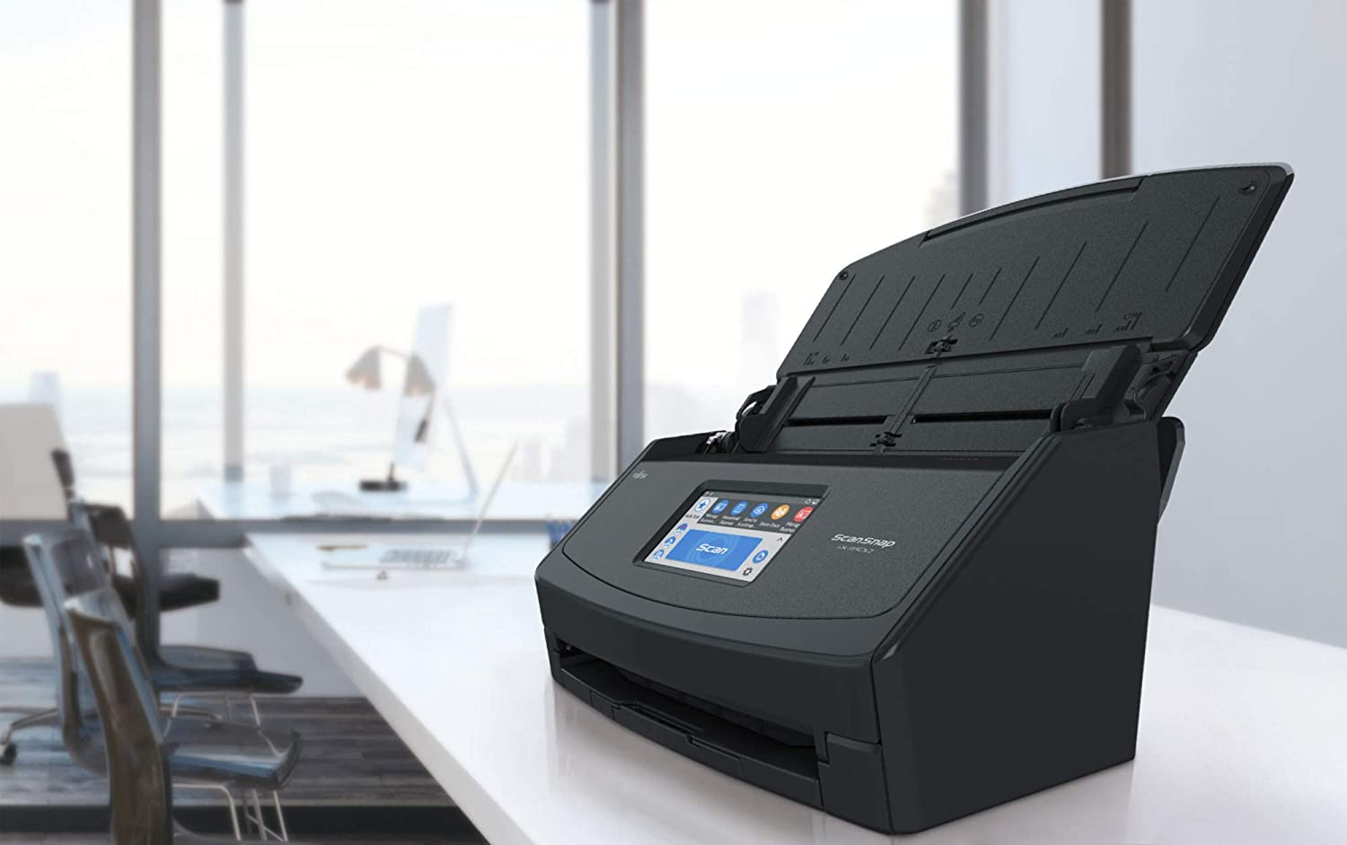 Fujitsu ScanSnap iX1500 Color Duplex Document Scanner with Touch Screen for Mac and PC (Black Model, 2020 Release) Fujitsu ScanSnap iX1500 Color Duplex Document Scanner with Touch Screen for Mac and PC (Black Model, 2020 Release)
